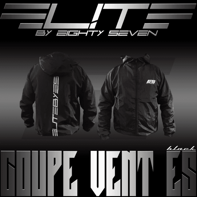 Coupe vent ES Black &quot;Adulte et enfant&quot; Elitebyes