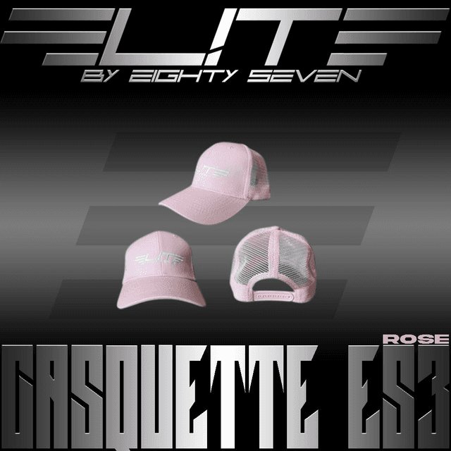 Casquette ES3 Rose Elitebyes